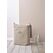 Aquanova Lubin Wäschekorb 113 l Rechteckig Baumwolle, Polyester Beige, Farbe: Beige