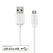 deleyCON USB - micro USB USB Kabel USB 2.0 1,5 m USB A Micro-USB B 0,48 Gbit/s Weiß, Farbe: Weiß