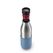 EMSA Bludrop Sleeve N3110700 Trinkflasche Fitness, Sport 500 ml Edelstahl Blau, Edelstahl, Farbe: Blau, Edelstahl