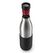 EMSA Bludrop Sleeve N3110500 Trinkflasche Fitness, Sport 500 ml Edelstahl Schwarz, Edelstahl, Farbe: Schwarz, Edelstahl