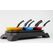 Ohmex OHM-PRT-3444POT Crêpes-Maschine 6 Crepe(s) 1000 W Schwarz, Blau, Grün, Orange, Pink, Rot, Gelb