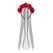 PartyDeco Haarband mit Schleier und Rosen, mix