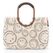 Reisenthel loopshopper L Beige, Braun Stoffbeutel, Farbe: Beige, Braun