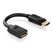 PureLink PI175 Videokabel-Adapter 0,1 m DisplayPort Schwarz