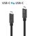 PureLink PI6600-030 USB Kabel USB4 Gen 2x2 3 m USB C 20 Gbit/s 100 W Schwarz