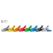 SLIM Patchcords SLIM Light STP Netzwerkkabel Rot 10 m Cat6 U/FTP (STP), Farbe: Rot