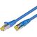 Wirewin S/FTP CAT6A 0.25m Netzwerkkabel Blau 0,25 m S/FTP (S-STP) Rund, Farbe: Blau