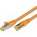 Wirewin S/FTP CAT6A 1.0m Netzwerkkabel Orange 1 m S/FTP (S-STP) Rund, Farbe: Orange