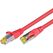 Wirewin S/FTP CAT6A 15.0m Netzwerkkabel Rot 15 m S/FTP (S-STP) Rund, Farbe: Rot