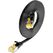 SLIM Patchcords Slim U/FTP Netzwerkkabel Schwarz 0,5 m Cat6a U/FTP (STP) Flach, Farbe: Schwarz