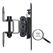 PureMounts PM-FM10-100 TV-Halterung 68,6 cm (27") Schwarz