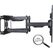 PureMounts PM-FM51-600 TV-Halterung 165,1 cm (65") Schwarz