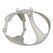 Curli Belka Harness Air-Mesh 4XL Beige Netz Hund Zugfreier Gurt, Farbe: Beige