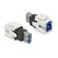 DeLOCK 86394 Keystone-Modul, Farbe: Weiß