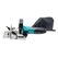 Makita PJ7000J Fräser/Trimmer Schwarz, Blau 11000 RPM 700 W