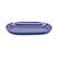 present time Animado Oval Small Klassisches Serviertablett Blau