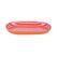 present time Animado Oval Small Klassisches Serviertablett Orange