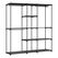 Songmics RYG037B02 Gaderobe Bodenstehend Schwarz