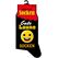 Trendcompany SF-173 Socke Unisex Crew-Socken Schwarz, Gelb 1 Paar(e)