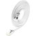 SLIM Patchcords KAT6A 10 Gigabit Lightpatchkabel, 3,0m, U/FTP, Ø 3,8mm, weiss, 36-Pack, Farbe: Weiß