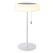STT SOL-125-02 Tischleuchte LED Weiß, Farbe: Weiß