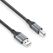 sonero SPC-U010-050 USB Kabel USB 2.0 5 m USB A USB B 0,48 Gbit/s Schwarz, Grau