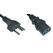 Diggelmann SPCBI10-1.5 Stromkabel Schwarz 1 m T12 C13-Koppler