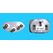 Diggelmann SPCGI10-2 Stromkabel Grau 2 m T12 C13-Koppler, Farbe: Grau, Länge: 2 m