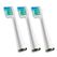 Waterpik SRRB-3 Elektrischer Zahnbürstenkopf 3 Stück(e) Blau, Grün, Weiß