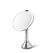 simplehuman ST3052 Make-up-Spiegel Freistehend Rund Gebürsteter Stahl