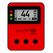 Aranet Radon One Gasdetektor, Farbe: Schwarz, Rot