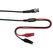 Velleman TLM55 Koaxialkabel 1 m BNC Schwarz, Rot