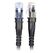 PatchSee TP-6A-U/2-10PACK Netzwerkkabel Schwarz 0,6 m Cat6a U/UTP (UTP), Farbe: Schwarz, Länge: 0,6 m