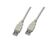 Wirewin USB A-A MM 2.0 GR USB Kabel USB 2.0 2 m 5 Gbit/s Grau, Farbe: Grau, Länge: 2 m