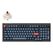 Keychron V5 Max Tastatur Universal USB + RF Wireless + Bluetooth Schwedisch Schwarz, Grau