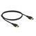 DeLOCK DisplayPort Kabel 8K 60 Hz 1 m DP 8K zertifiziert ohne Einrastfunktion