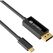 sonero X-UCC020 1,5 m DisplayPort USB Typ-C Schwarz, Farbe: Schwarz, Länge: 1,5 m