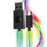 STEALTH Gaming XP-LED-2M USB Kabel USB C USB A Mehrfarbig