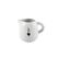 Bialetti Y0TZ103 Milch- & Sahnekanne 0,16 l Porzellan Weiß