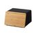 Yamazaki YA05291 Brotkasten Rechteckig Schwarz Stahl, Farbe: Schwarz