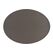 Tiseco TRUDO Platzdeckchen Oval Grau 1 Stück(e)