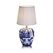 Markslöjd 104999 Tischleuchte E14 Blau, Weiß