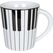 Könitz Porzellan 11 1 134 2302 Tasse Schwarz, Weiß Universal 1 Stück(e)