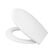 Diaqua 31164041 Toilettensitz Harter Toilettensitz Kunststoff, Polypropylen (PP) Weiß