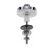 Diaqua 31171594 Montage-Kit Silber, Weiß