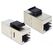 DeLOCK Keystone Modul RJ45 Buchse > RJ45 Buchse Cat.6 kompakt 25 Stück