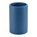 Diaqua 45192527 Zahnputzbecher Keramik Rund Einzelbild Freistehender Badezimmerbecher, Farbe: Indigo (Farbe)