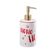 Diaqua 48234806 Seifenspender Rot, Weiß