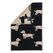 Cawö Gästetuch WE Love Dogs Dogs, 30 x 50 cm, Schwarz
