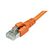 Dätwyler Cables 65375000DY Netzwerkkabel Orange 0,2 m Cat6a S/FTP (S-STP) Rund, Farbe: Orange, Länge: 0,2 m